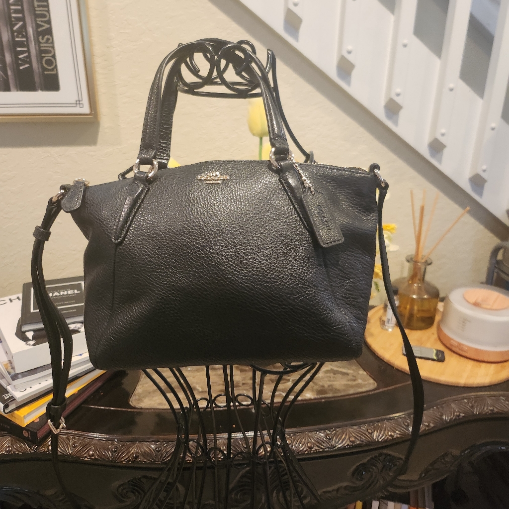 Coach Mini Kelsey Leather Crossbody Bag